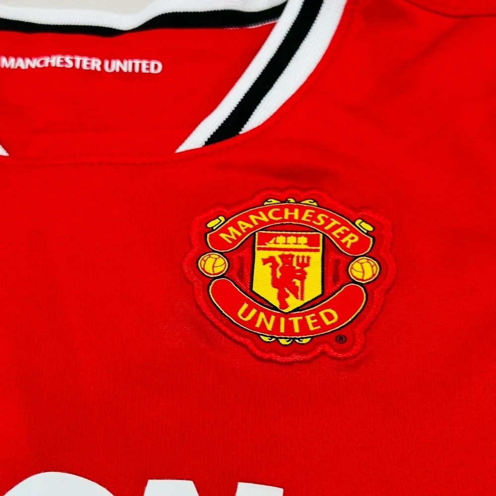CHICHARITO Manchester United 2011 2012 Home Shirt Soccer Jersey Nike Kids Sz S‎